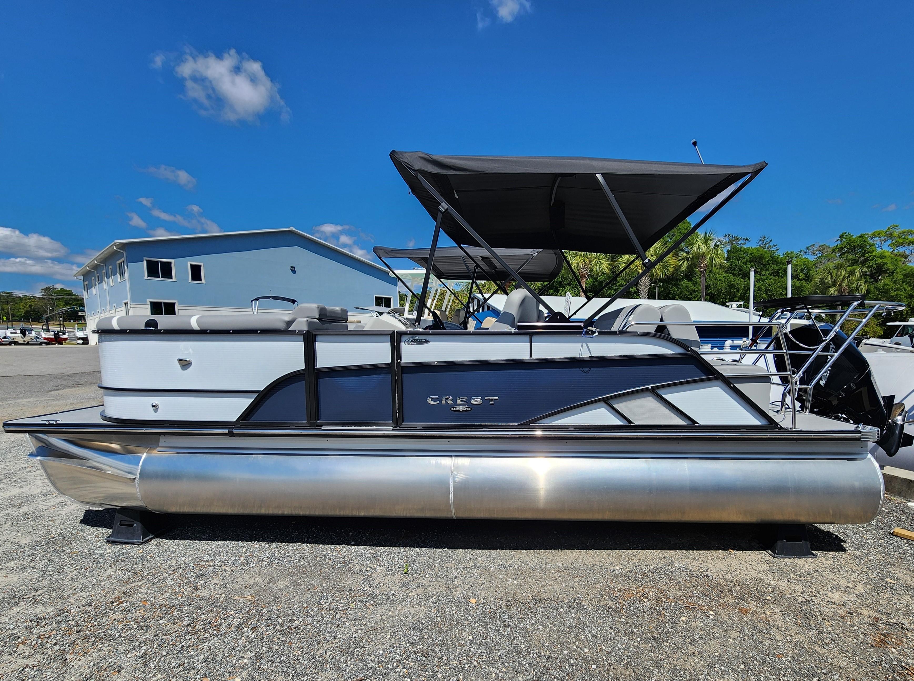 Crest Classic Lx Pontoon For Sale Yachtworld