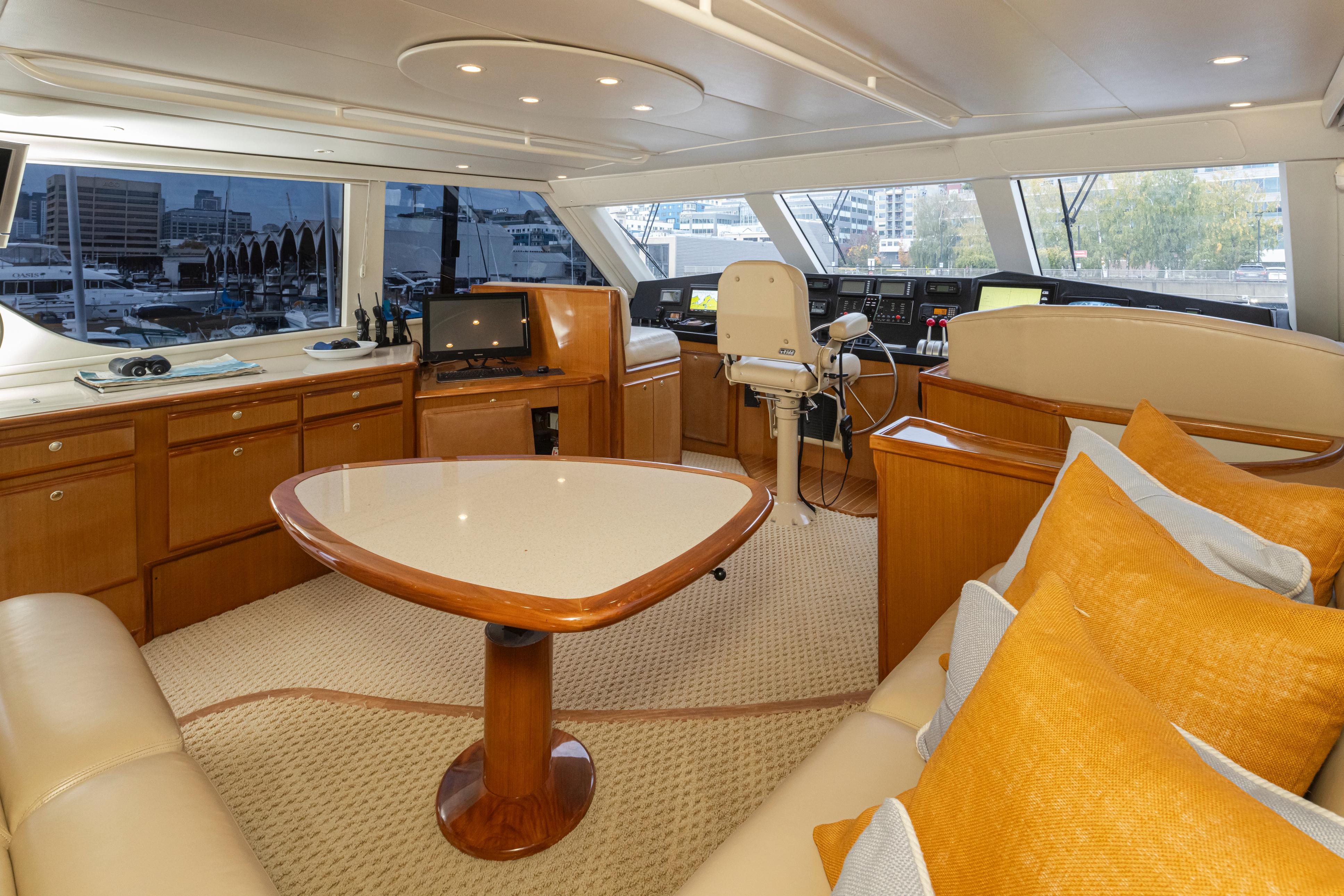 2000 Viking 72 Convertible #TBRB72520 inventory image at Sun Country Yachts, South Lake Union (Seattle) 2000 Viking 72 Convertible #TBRB72520 inventory image at Sun Country Yachts, South Lake Union (Seattle)
