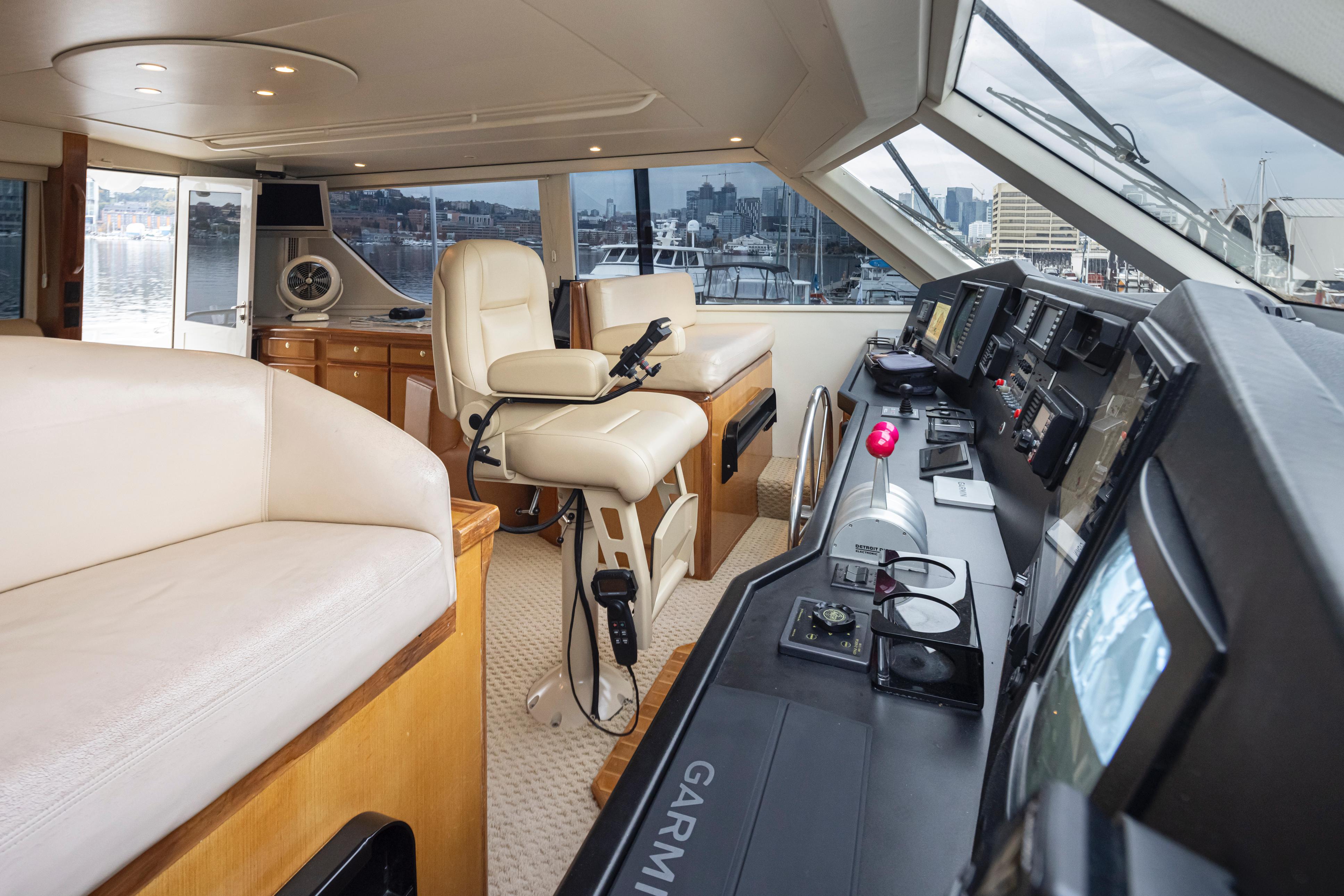 2000 Viking 72 Convertible #TBRB72520 inventory image at Sun Country Yachts, South Lake Union (Seattle) 2000 Viking 72 Convertible #TBRB72520 inventory image at Sun Country Yachts, South Lake Union (Seattle)