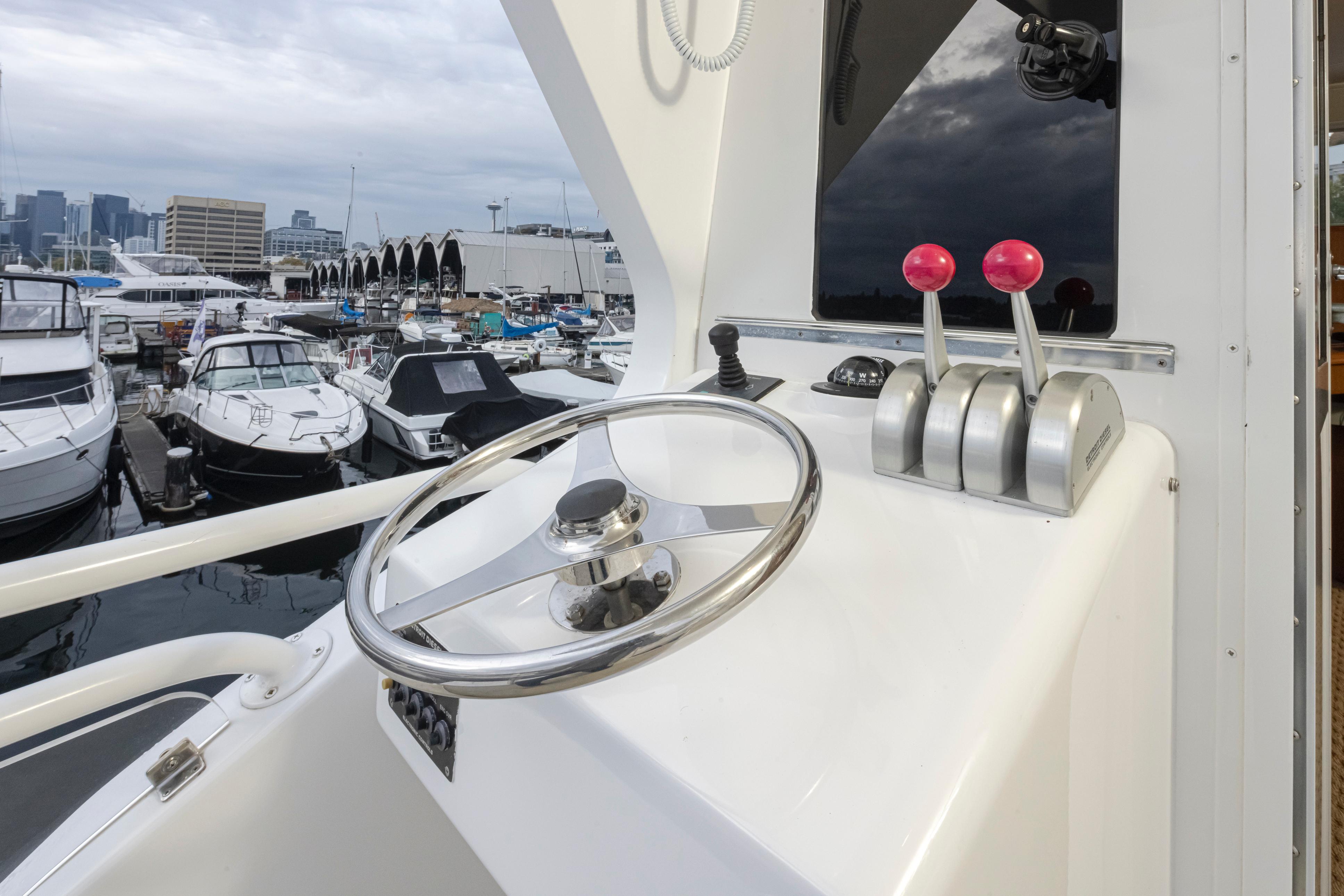 2000 Viking 72 Convertible #TBRB72520 inventory image at Sun Country Yachts, South Lake Union (Seattle) 2000 Viking 72 Convertible #TBRB72520 inventory image at Sun Country Yachts, South Lake Union (Seattle)
