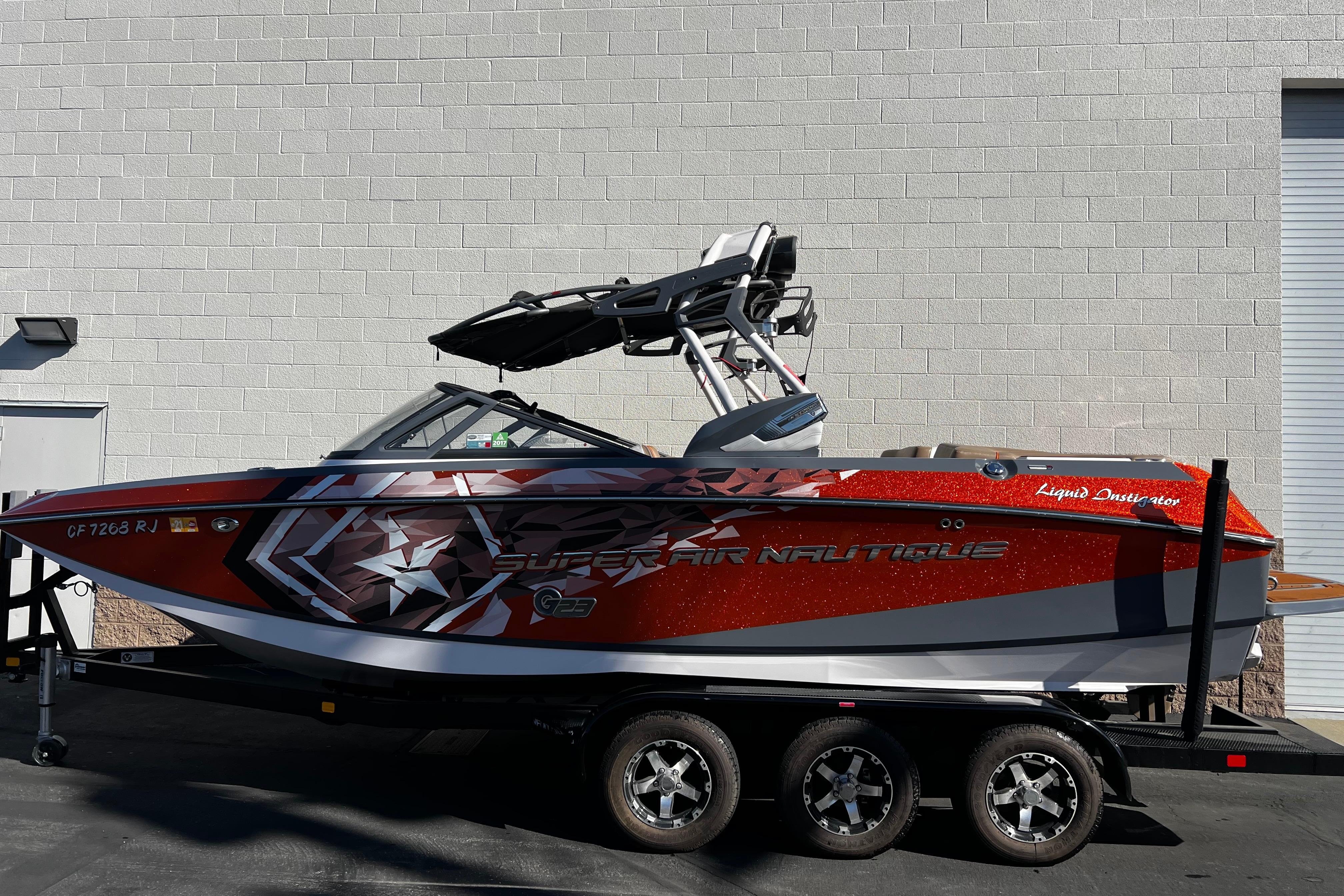 2015 Nautique Super Air Nautique G23 #TBMM4421 inventory image at Sun Country Marine Group, San Jose-Campbell