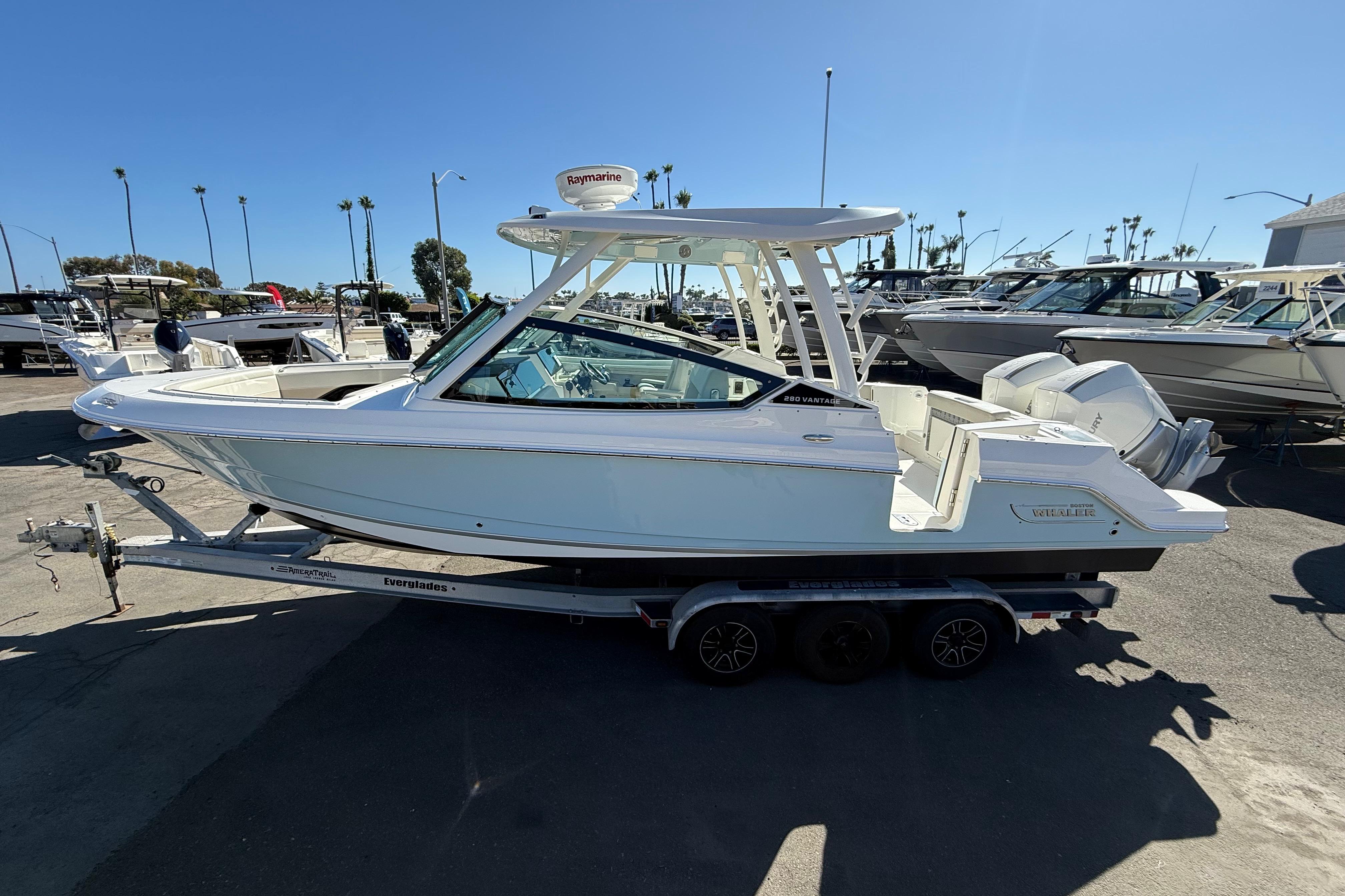 2021 Boston Whaler 280 Vantage #TBRL0870G inventory image at Sun Country Marine Group, Newport Beach