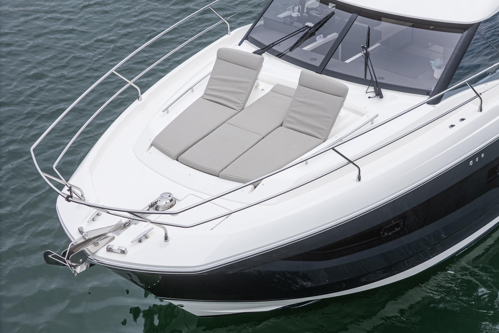 2021 Prestige 420 #TBRL034LLC inventory image at Sun Country Marine Group, Newport Beach