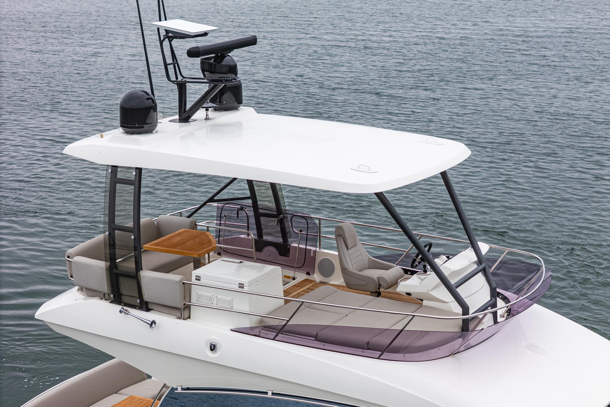 2021 Prestige 420 #TBRL034LLC inventory image at Sun Country Marine Group, Newport Beach