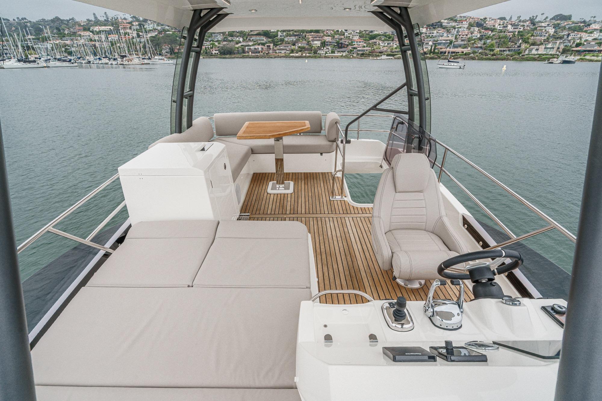 2021 Prestige 420 #TBRL034LLC inventory image at Sun Country Marine Group, Newport Beach