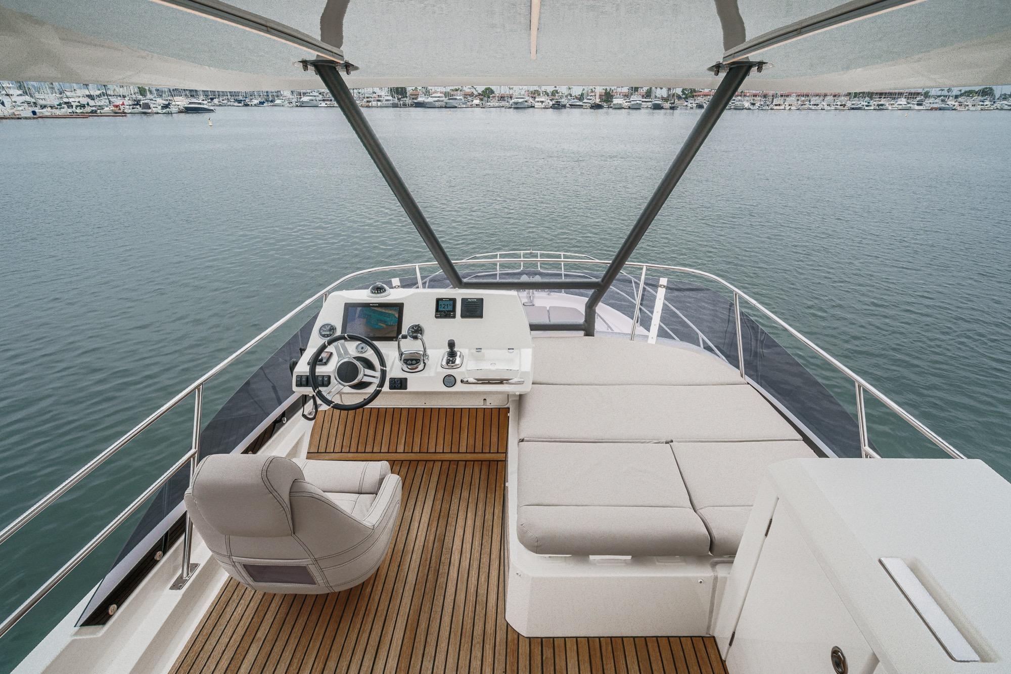 2021 Prestige 420 #TBRL034LLC inventory image at Sun Country Marine Group, Newport Beach