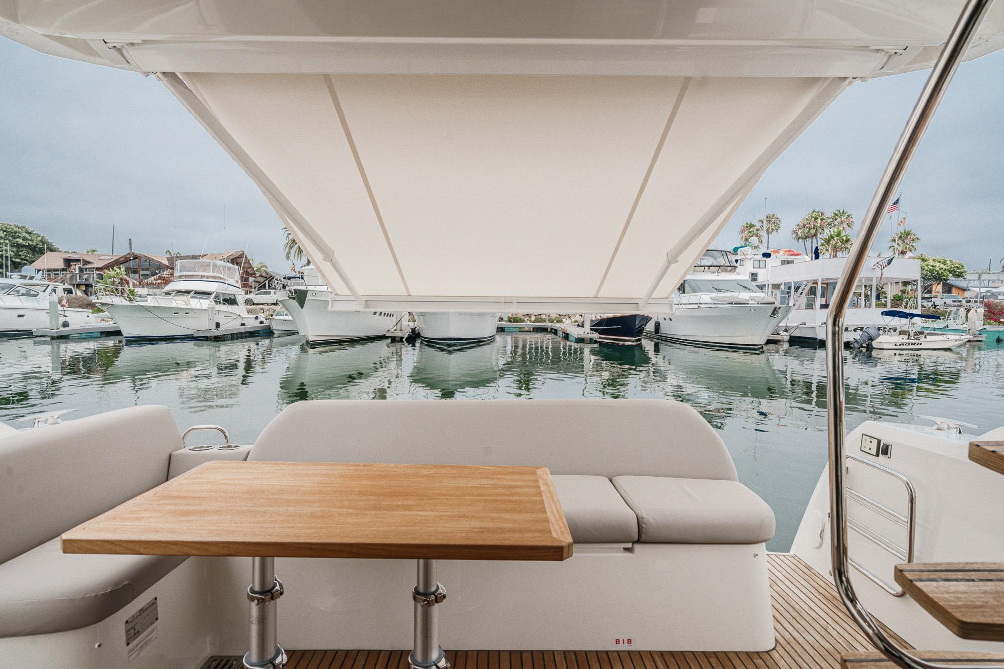 2021 Prestige 420 #TBRL034LLC inventory image at Sun Country Marine Group, Newport Beach