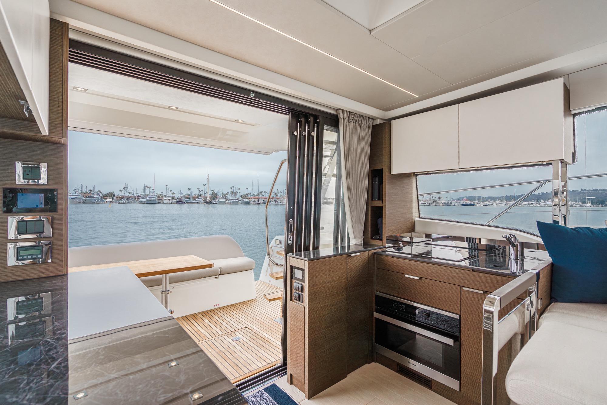 2021 Prestige 420 #TBRL034LLC inventory image at Sun Country Marine Group, Newport Beach