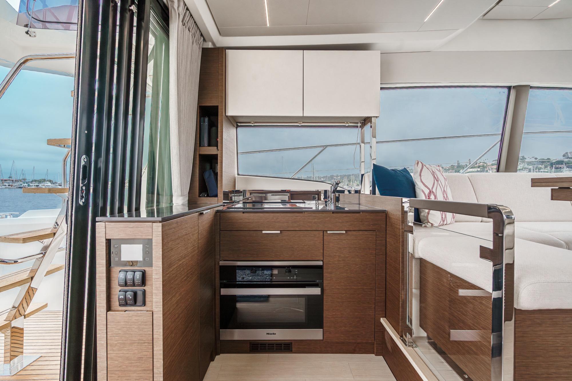 2021 Prestige 420 #TBRL034LLC inventory image at Sun Country Marine Group, Newport Beach