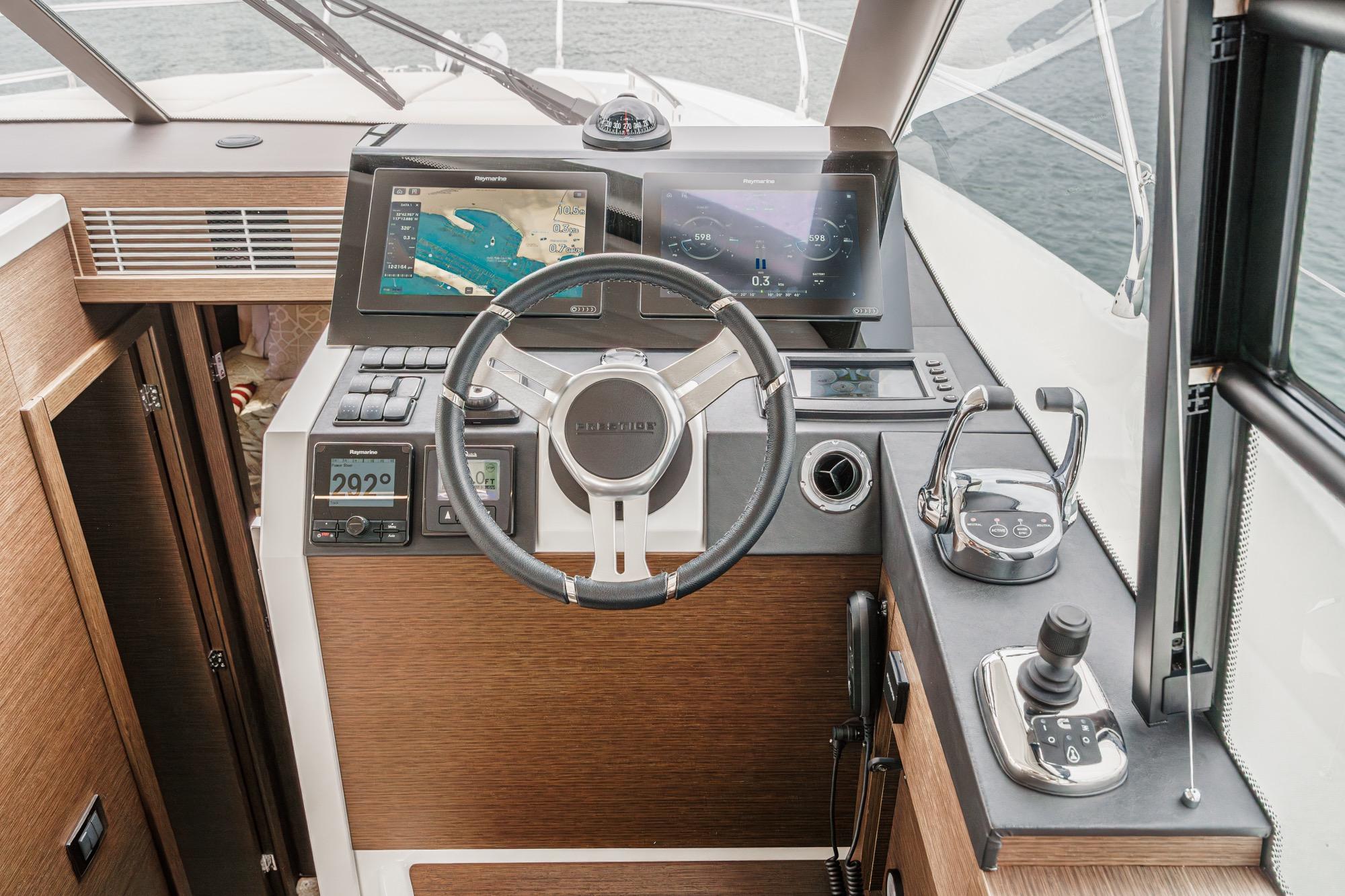 2021 Prestige 420 #TBRL034LLC inventory image at Sun Country Marine Group, Newport Beach