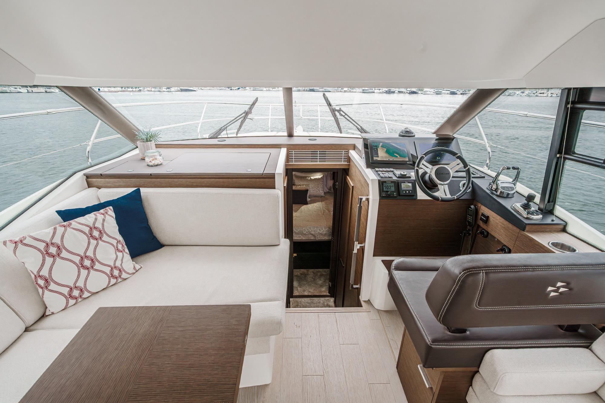 2021 Prestige 420 #TBRL034LLC inventory image at Sun Country Marine Group, Newport Beach