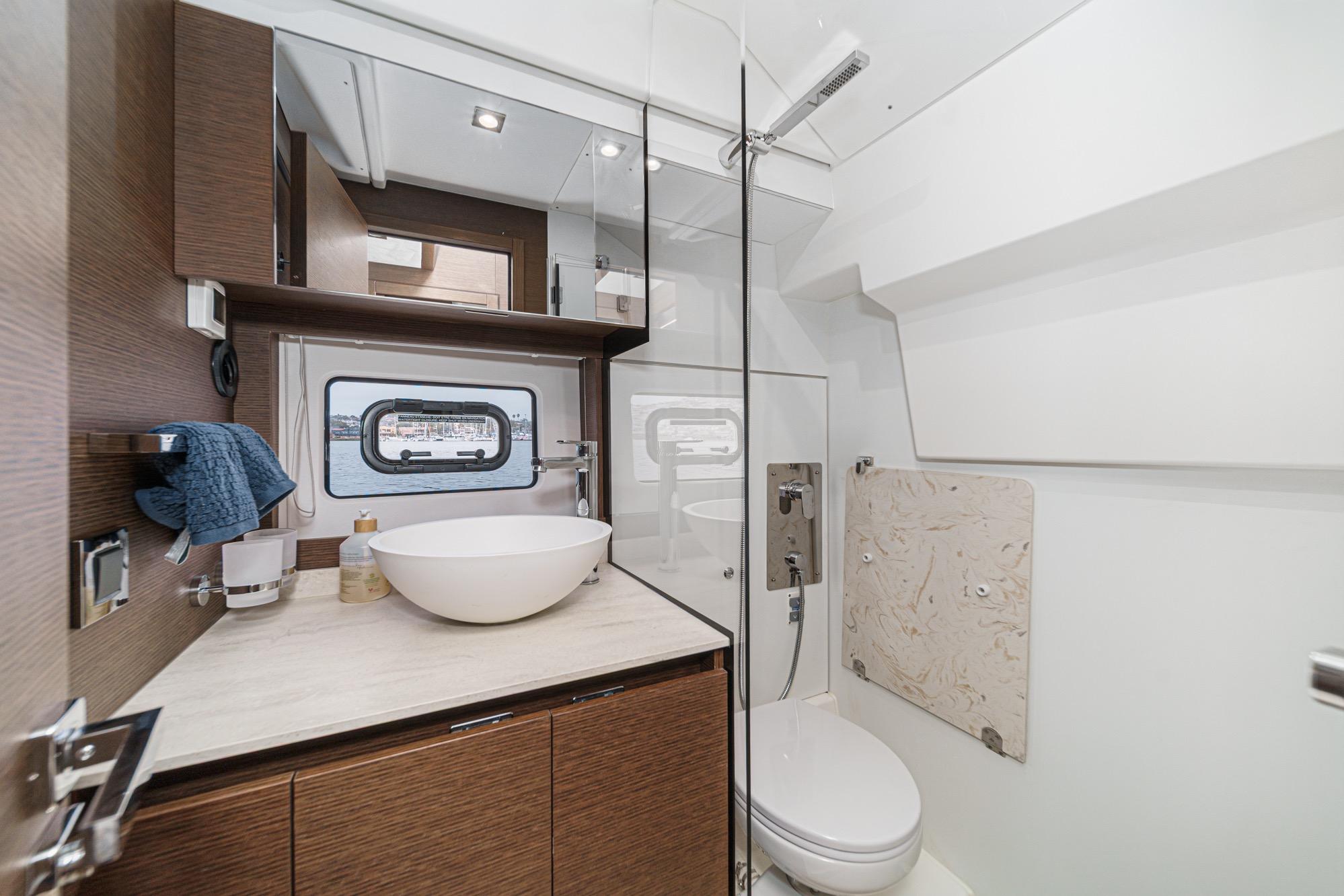 2021 Prestige 420 #TBRL034LLC inventory image at Sun Country Marine Group, Newport Beach