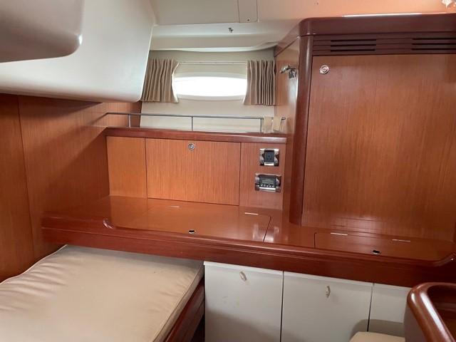 Storage in aft cabin