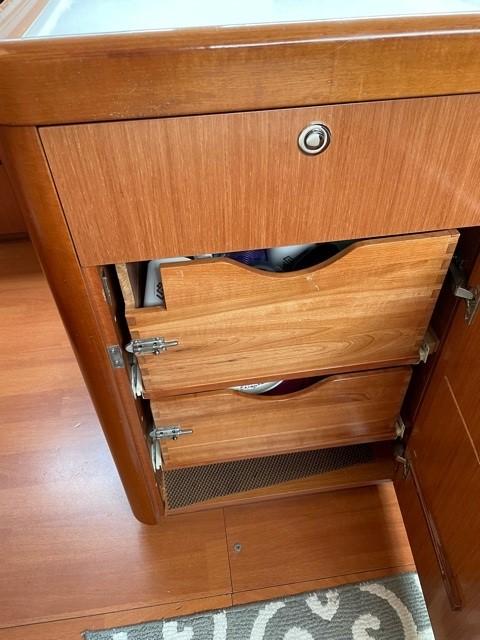 Custom galley storage