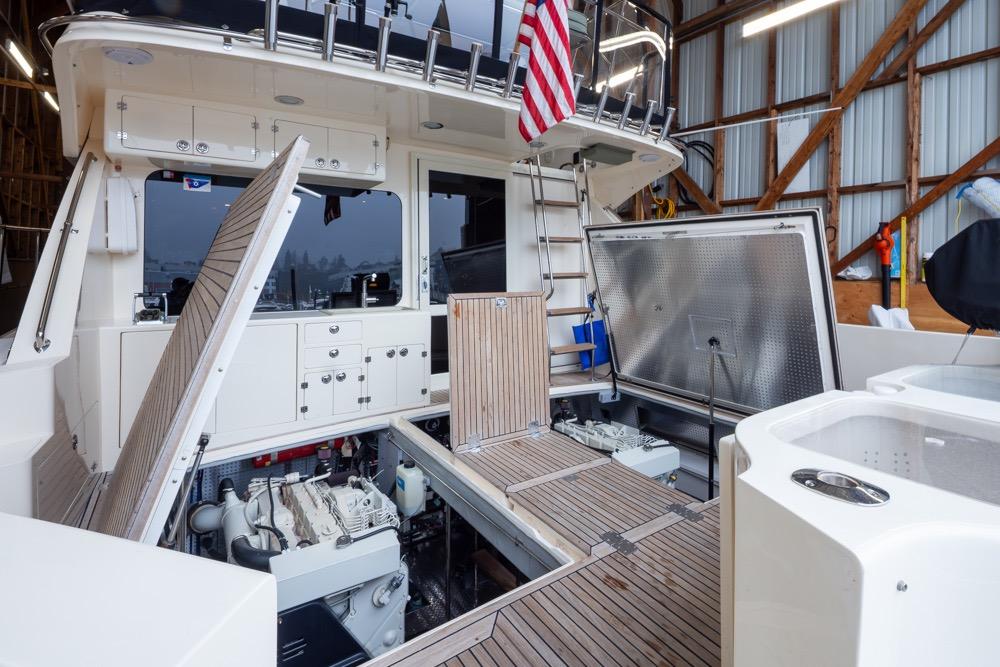 2004 Mikelson 50 Luxury Yacht #TBBA50072LLC inventory image at Sun Country Yachts, South Lake Union (Seattle)