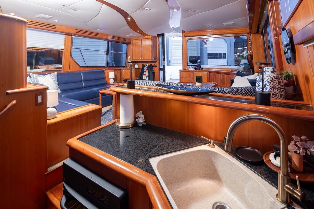 2004 Mikelson 50 Luxury Yacht #TBBA50072LLC inventory image at Sun Country Yachts, South Lake Union (Seattle)