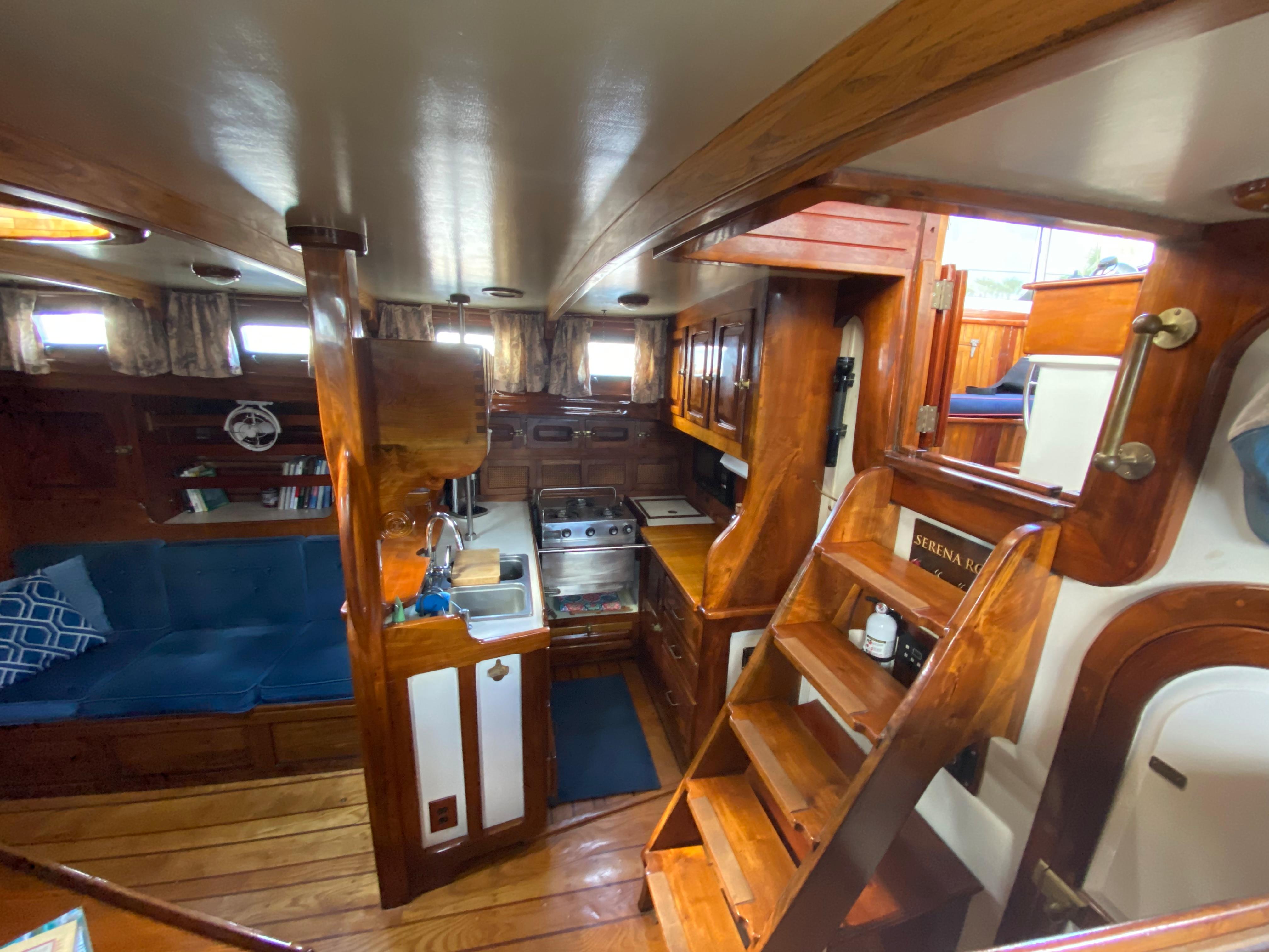 Looking to Starboard from Port side