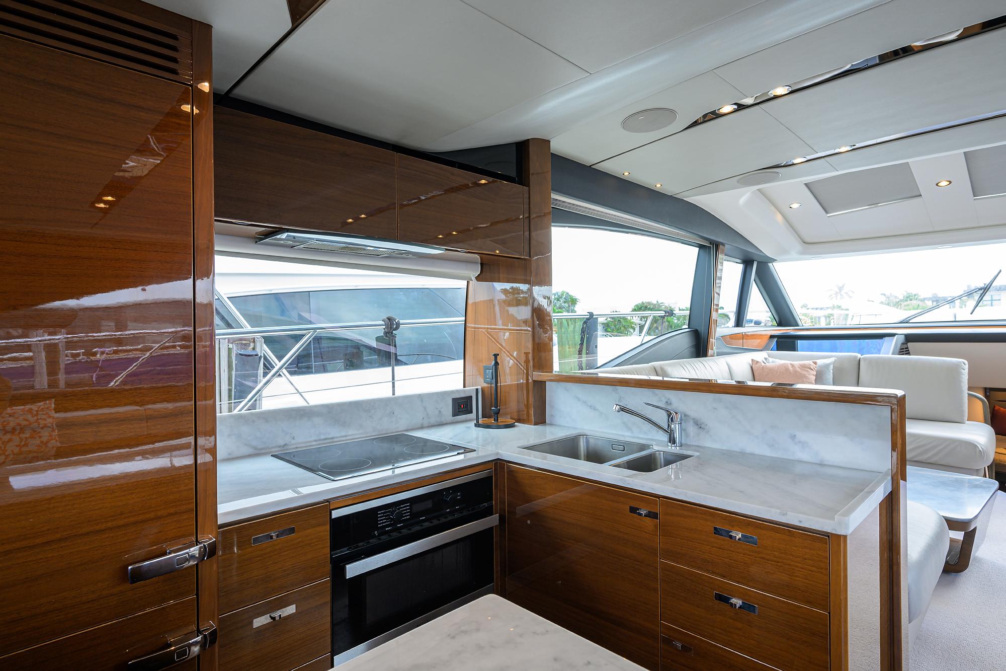 Princess S65 Gallant Lady - Galley
