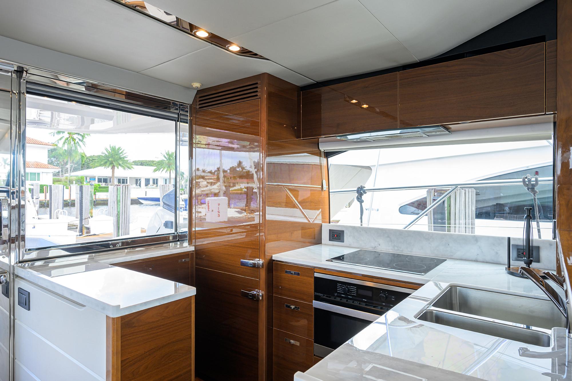 Princess S65 Gallant Lady - Galley