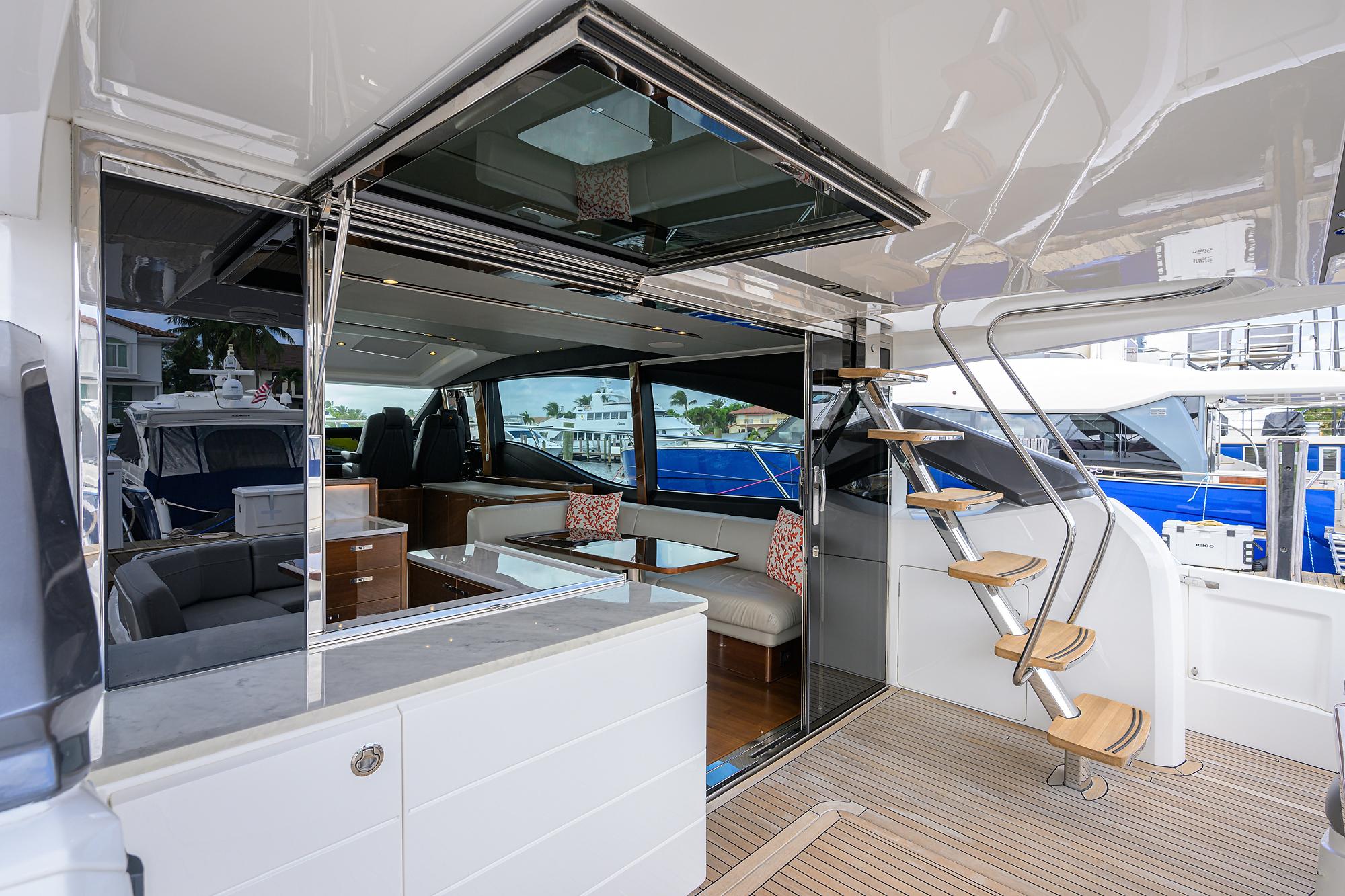 Princess S65 Gallant Lady - Aft Deck