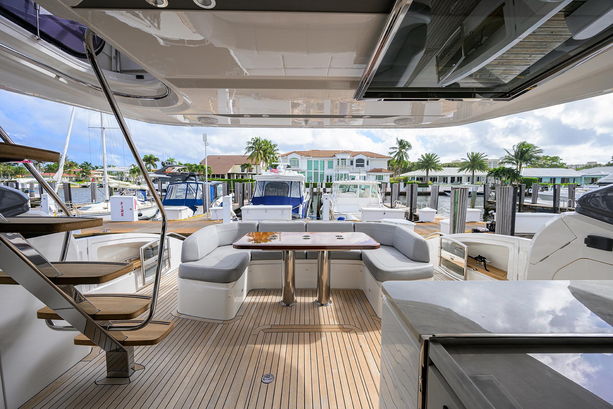 Princess S65 Gallant Lady - Aft Deck