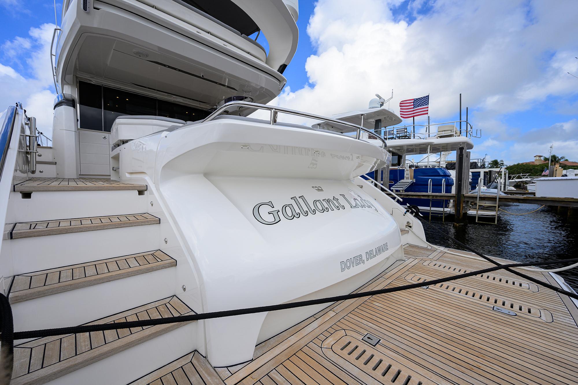 Princess S65 Gallant Lady - Swim Platform
