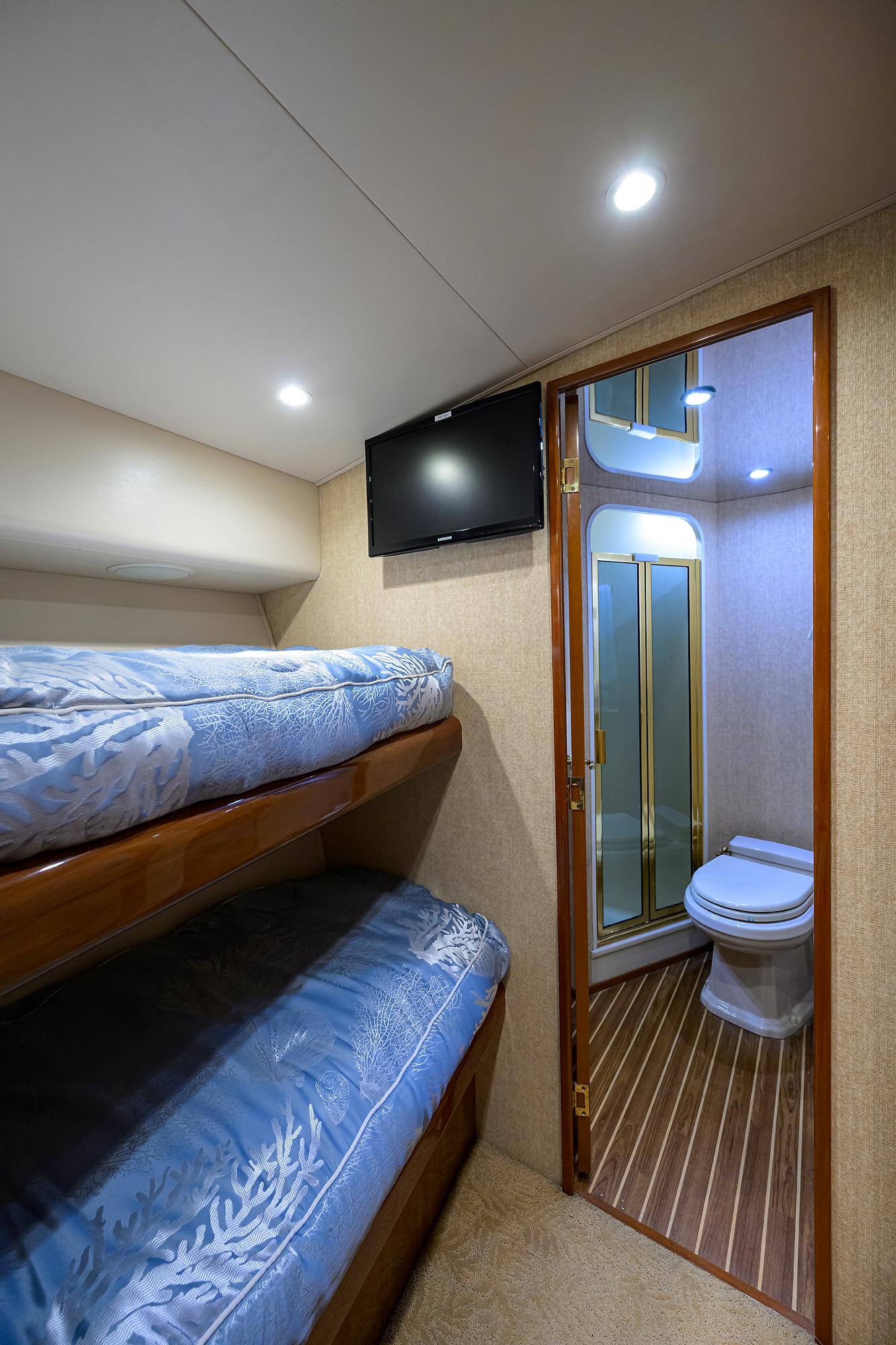 Viking 61 Bobkat - Interior Starboard Guest Stateroom