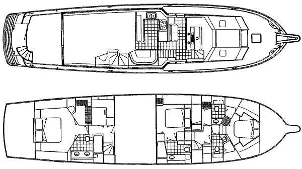 74 Hatteras 74 Sport Deck Motor Yacht 1998 