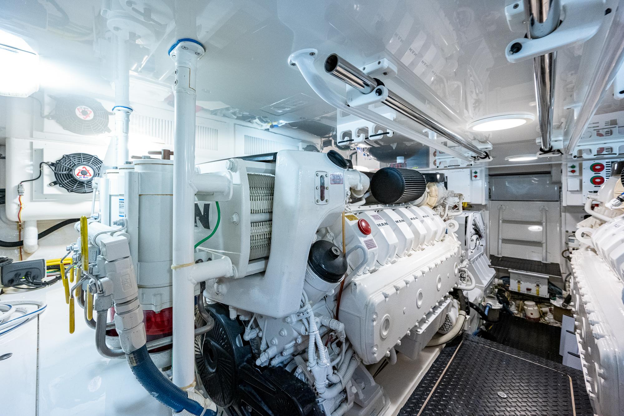 Viking 52 THE BOARDROOM - Engine Room