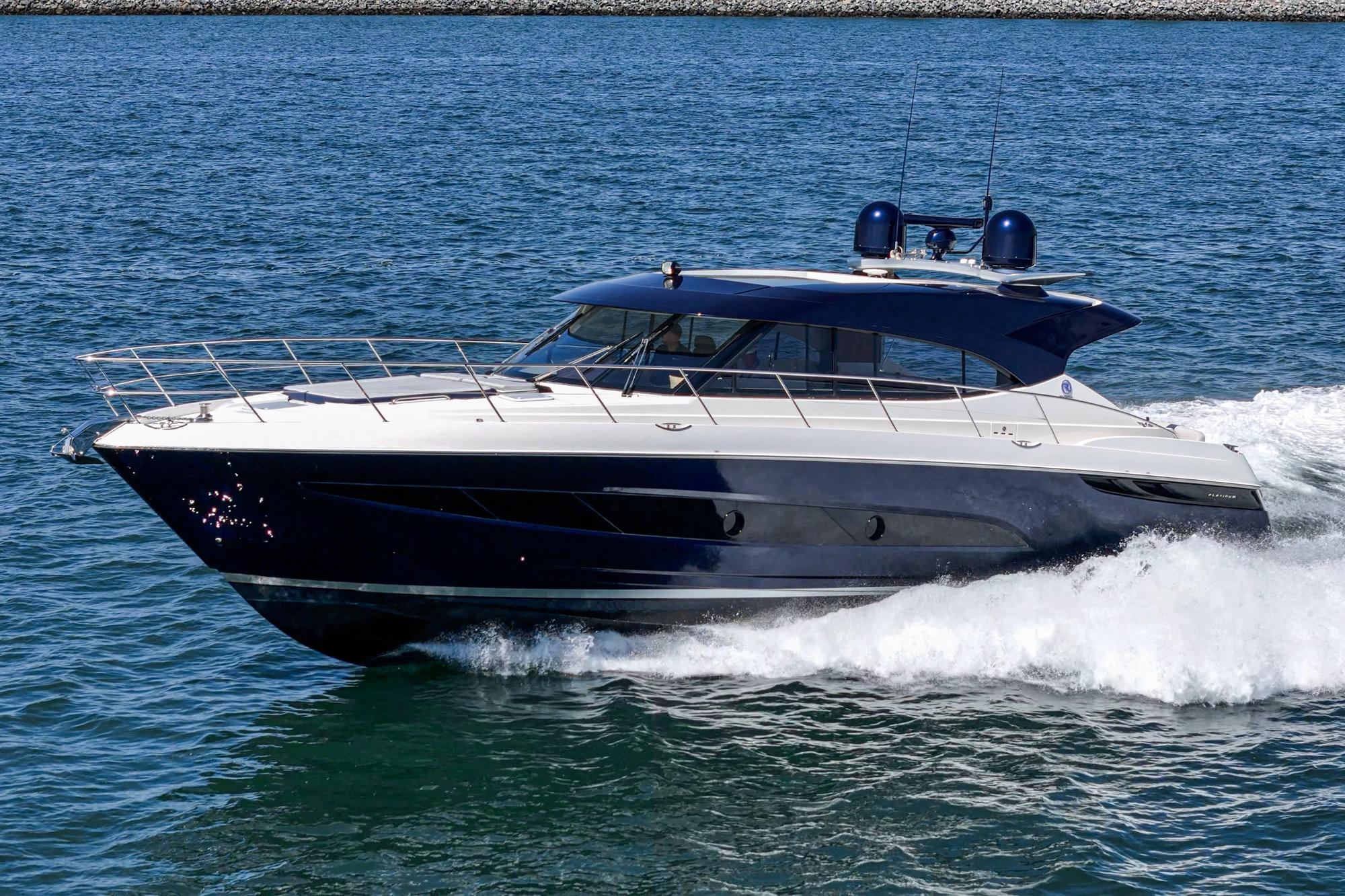 2023 Riviera 5400 Sport Yacht #TBRM54134D-LLC inventory image at Sun Country Marine Group, San Diego Harbor Island