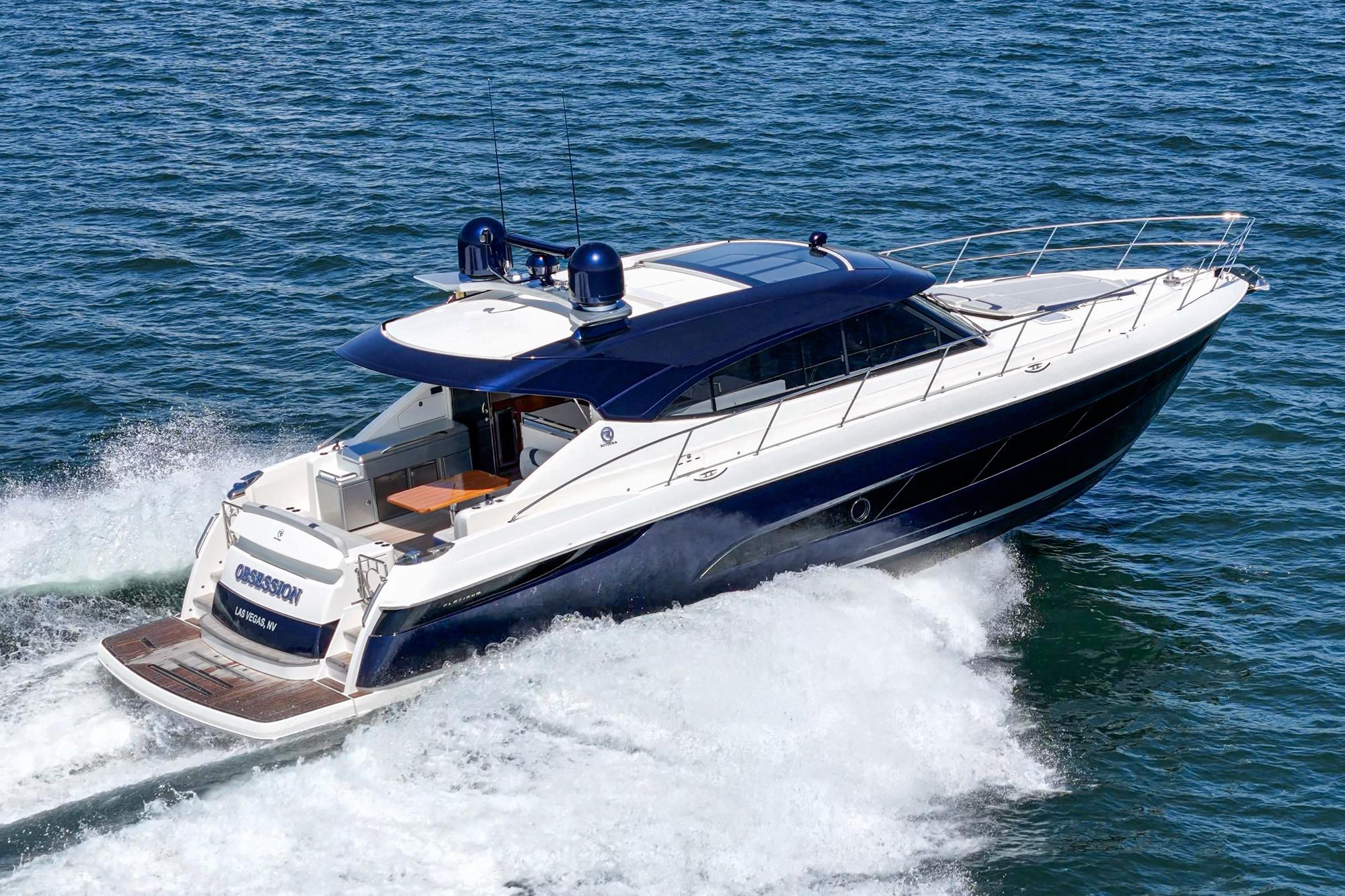 2023 Riviera 5400 Sport Yacht #TBRM54134D-LLC inventory image at Sun Country Marine Group, San Diego Harbor Island