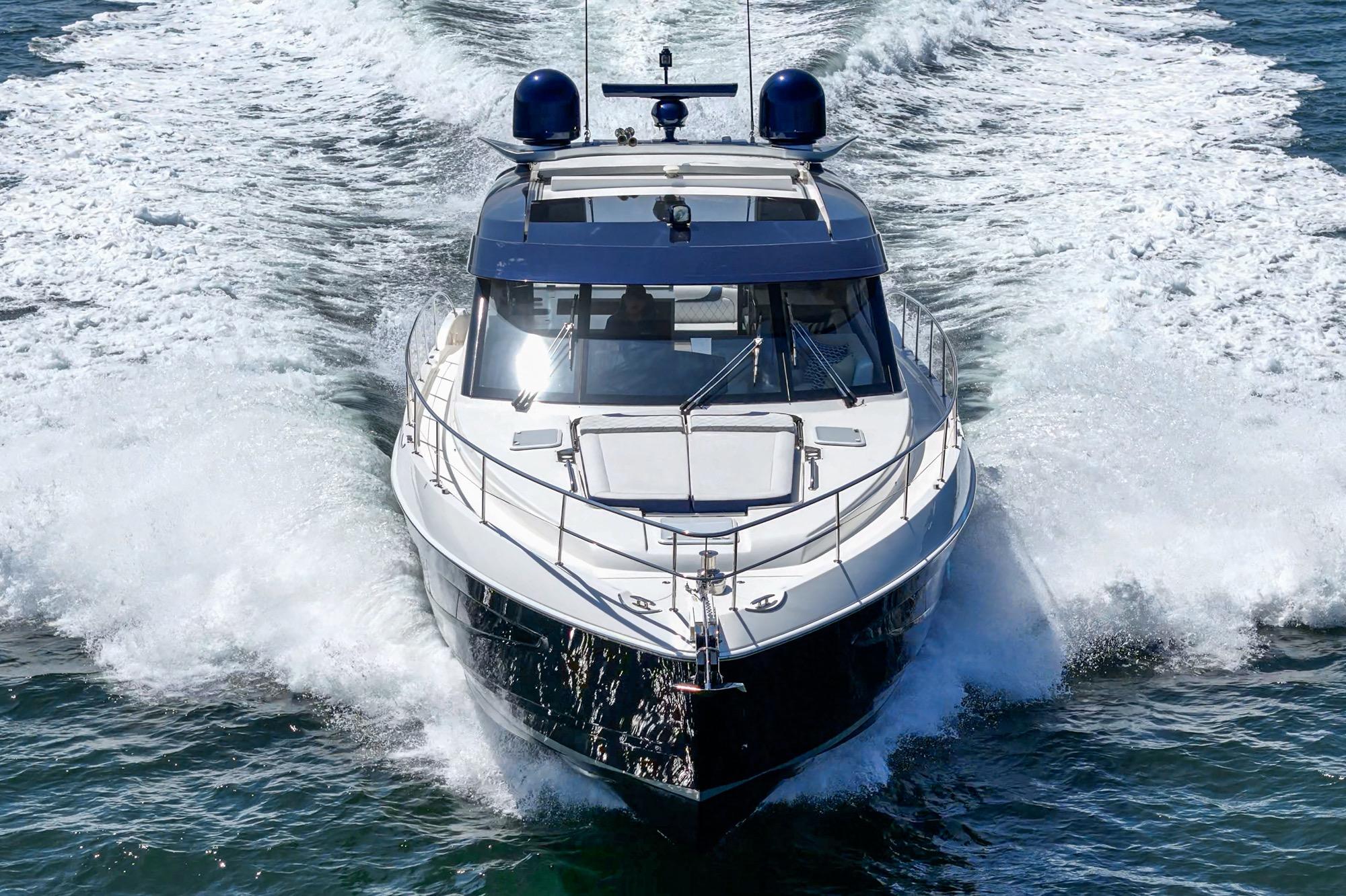 2023 Riviera 5400 Sport Yacht #TBRM54134D-LLC inventory image at Sun Country Marine Group, San Diego Harbor Island