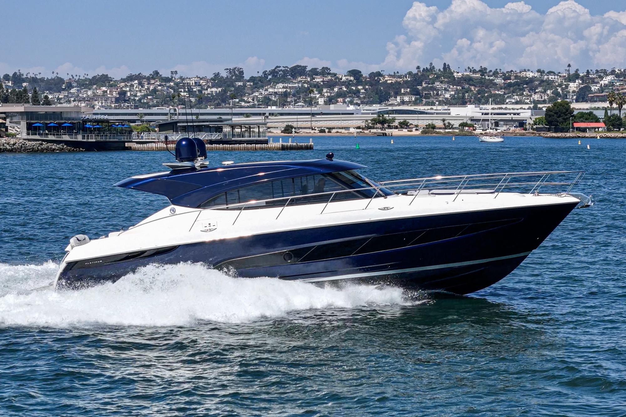 2023 Riviera 5400 Sport Yacht #TBRM54134D-LLC inventory image at Sun Country Marine Group, San Diego Harbor Island