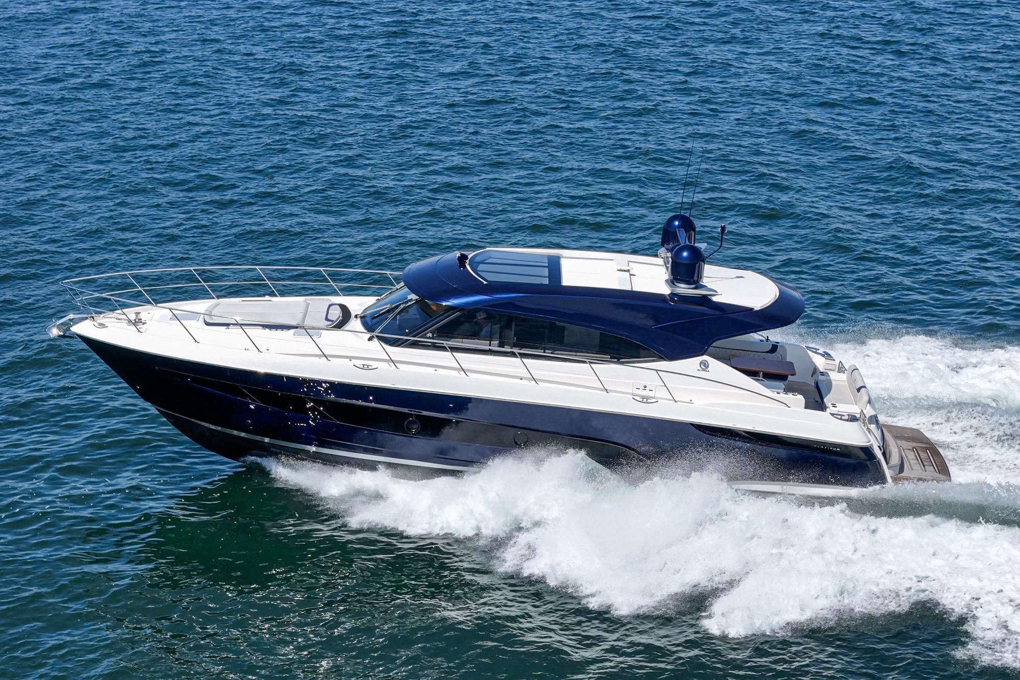 2023 Riviera 5400 Sport Yacht #TBRM54134D-LLC inventory image at Sun Country Marine Group, San Diego Harbor Island