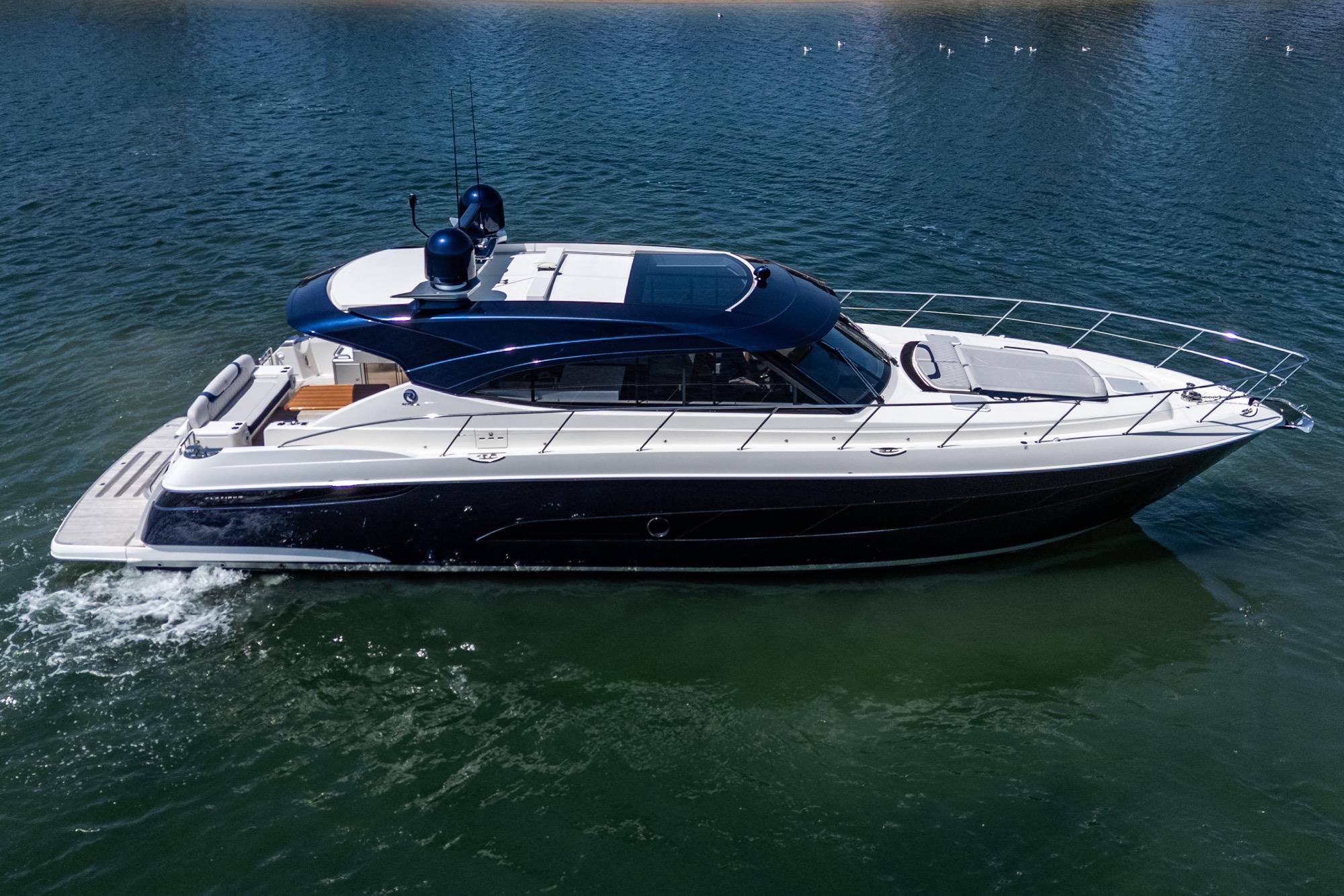 2023 Riviera 5400 Sport Yacht #TBRM54134D-LLC inventory image at Sun Country Marine Group, San Diego Harbor Island
