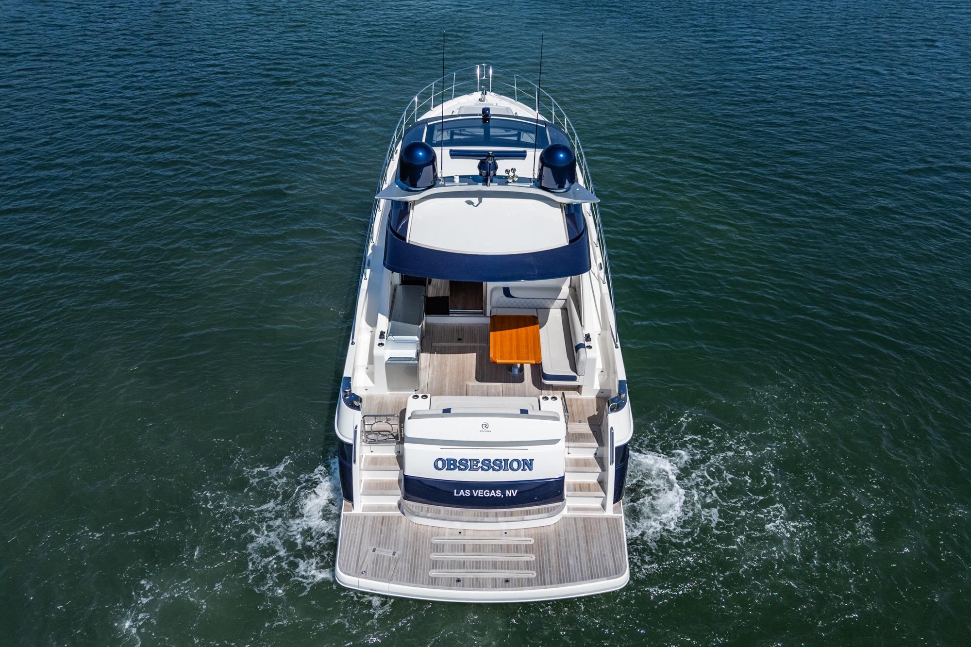 2023 Riviera 5400 Sport Yacht #TBRM54134D-LLC inventory image at Sun Country Marine Group, San Diego Harbor Island