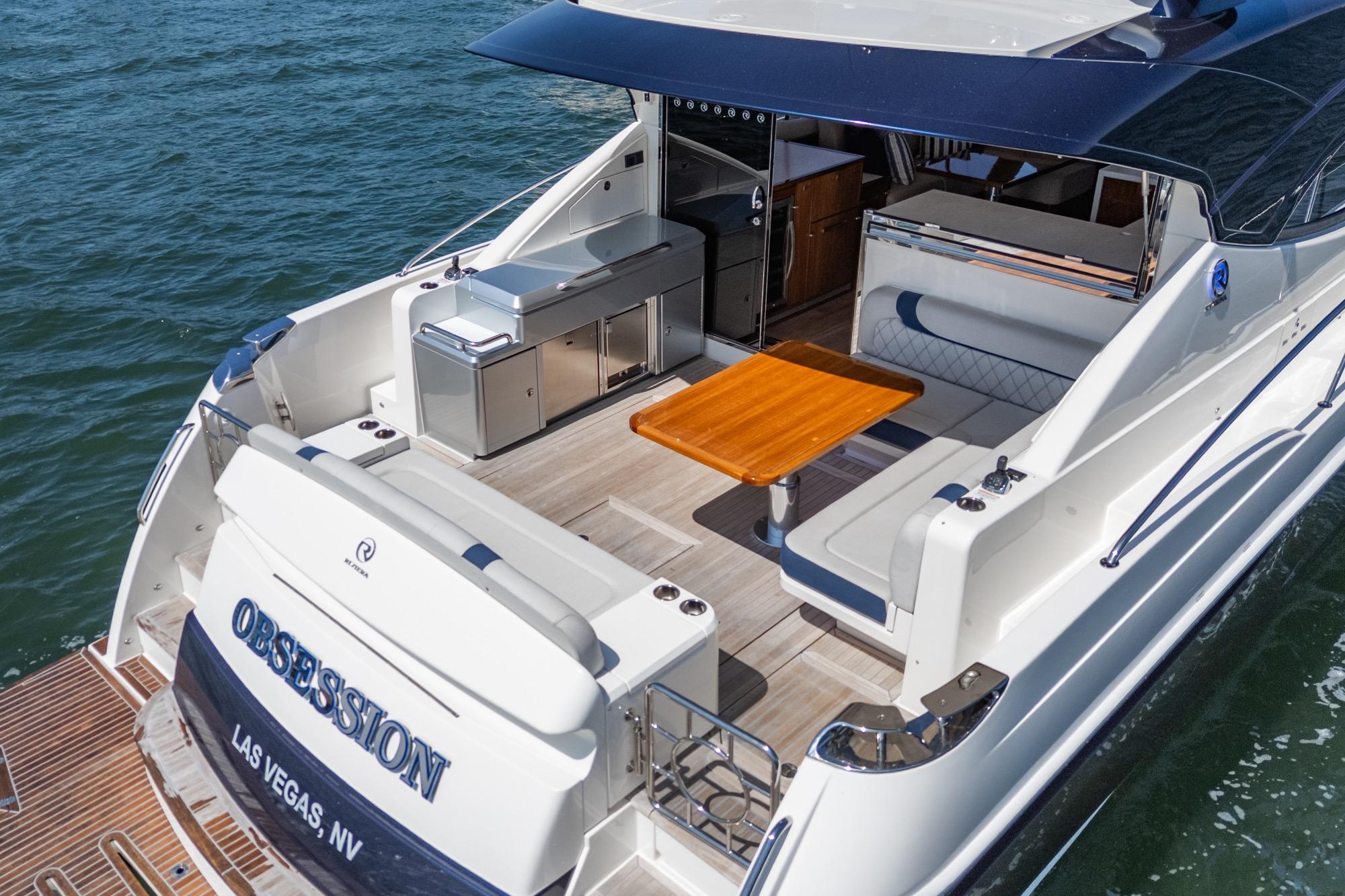 2023 Riviera 5400 Sport Yacht #TBRM54134D-LLC inventory image at Sun Country Marine Group, San Diego Harbor Island