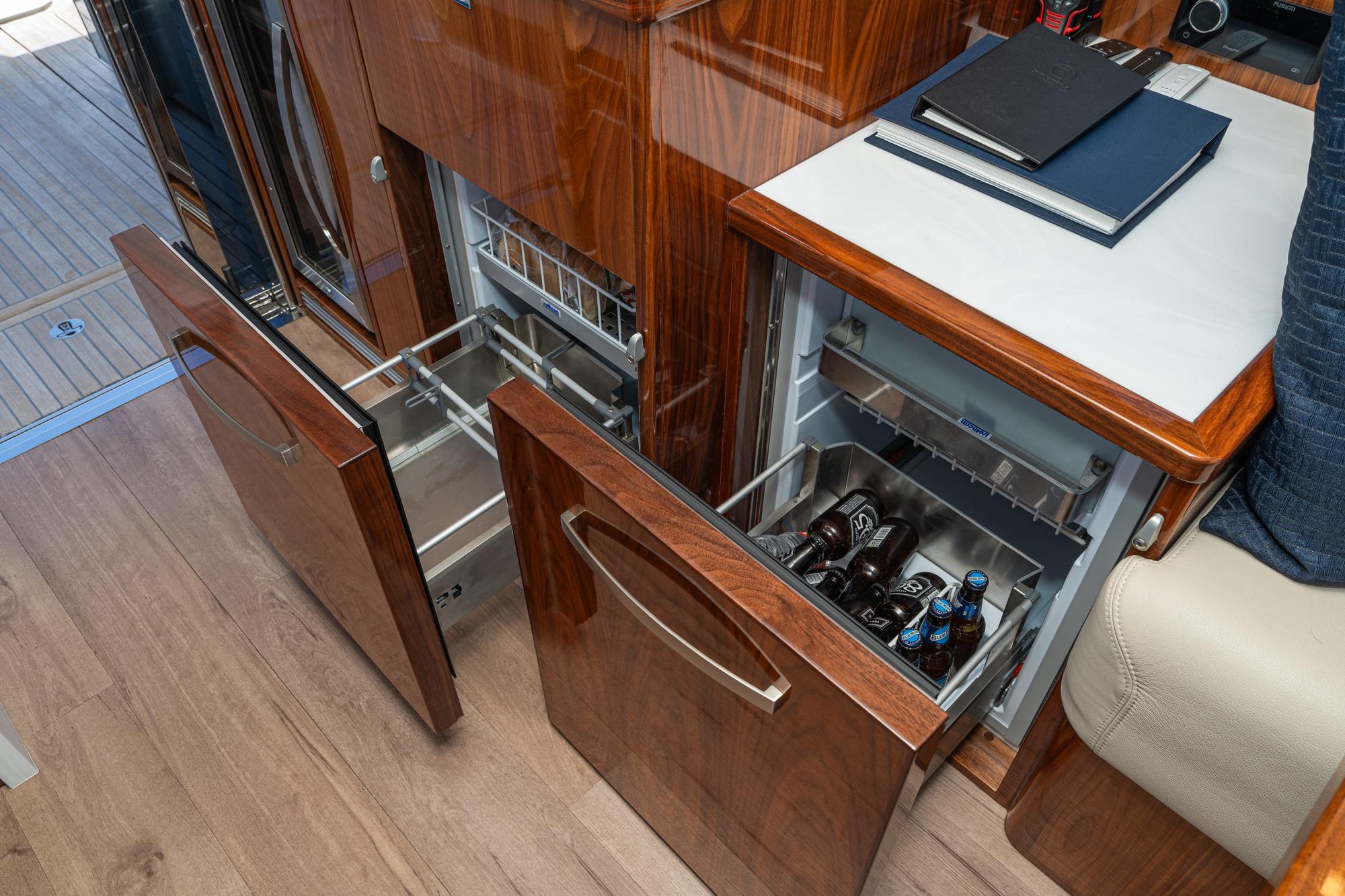 2023 Riviera 5400 Sport Yacht #TBRM54134D-LLC inventory image at Sun Country Marine Group, San Diego Harbor Island