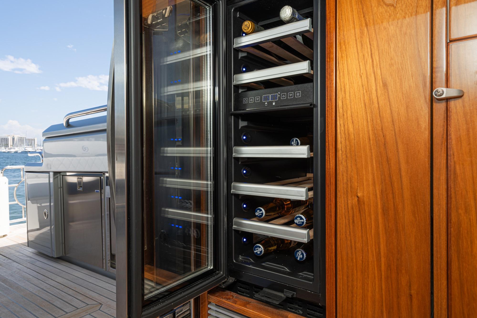 2023 Riviera 5400 Sport Yacht #TBRM54134D-LLC inventory image at Sun Country Marine Group, San Diego Harbor Island