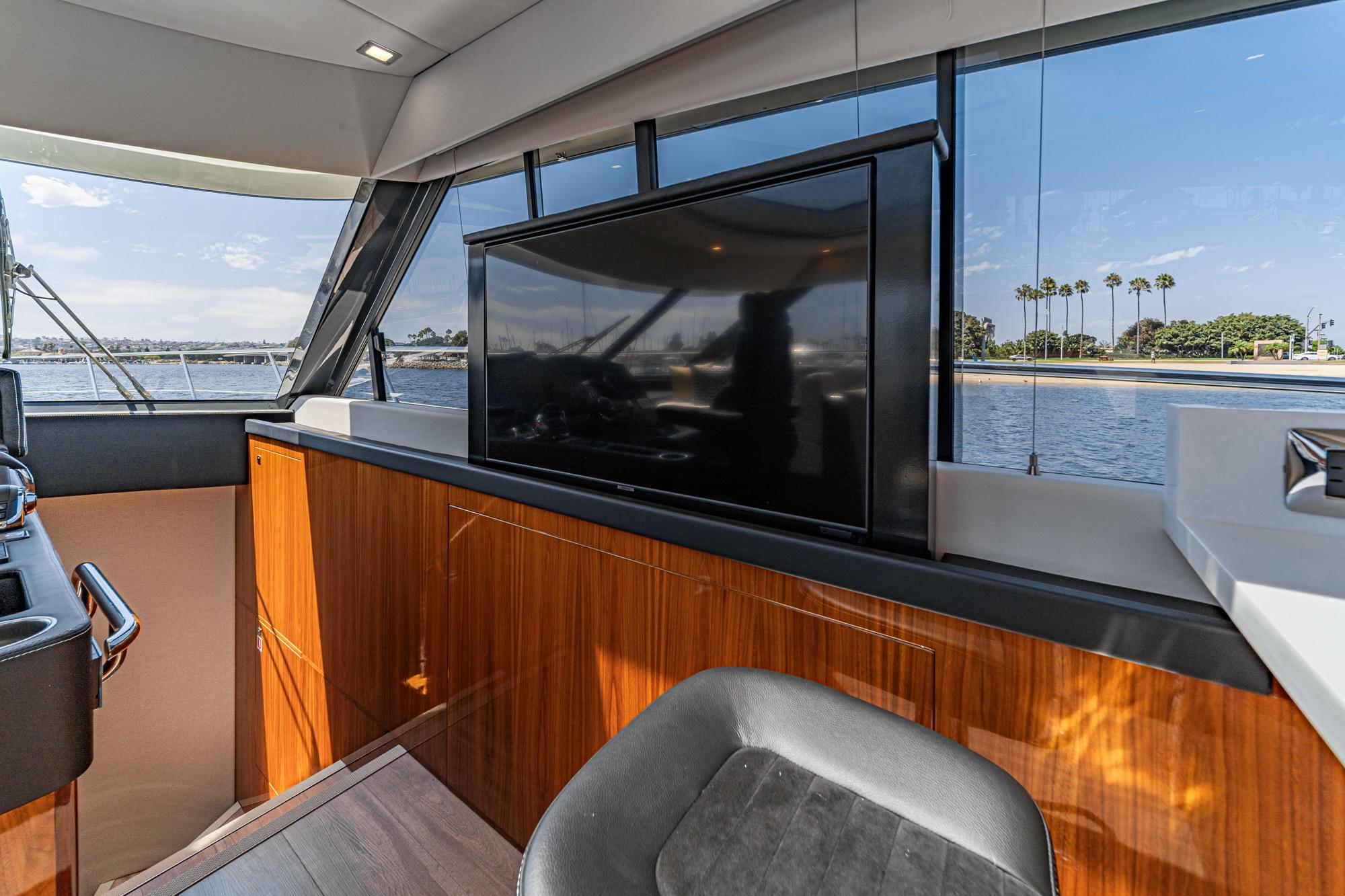 2023 Riviera 5400 Sport Yacht #TBRM54134D-LLC inventory image at Sun Country Marine Group, San Diego Harbor Island