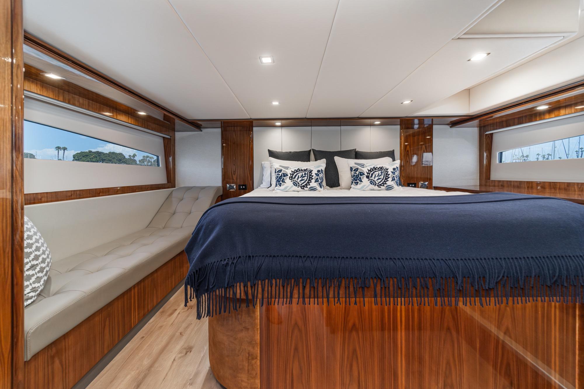 2023 Riviera 5400 Sport Yacht #TBRM54134D-LLC inventory image at Sun Country Marine Group, San Diego Harbor Island