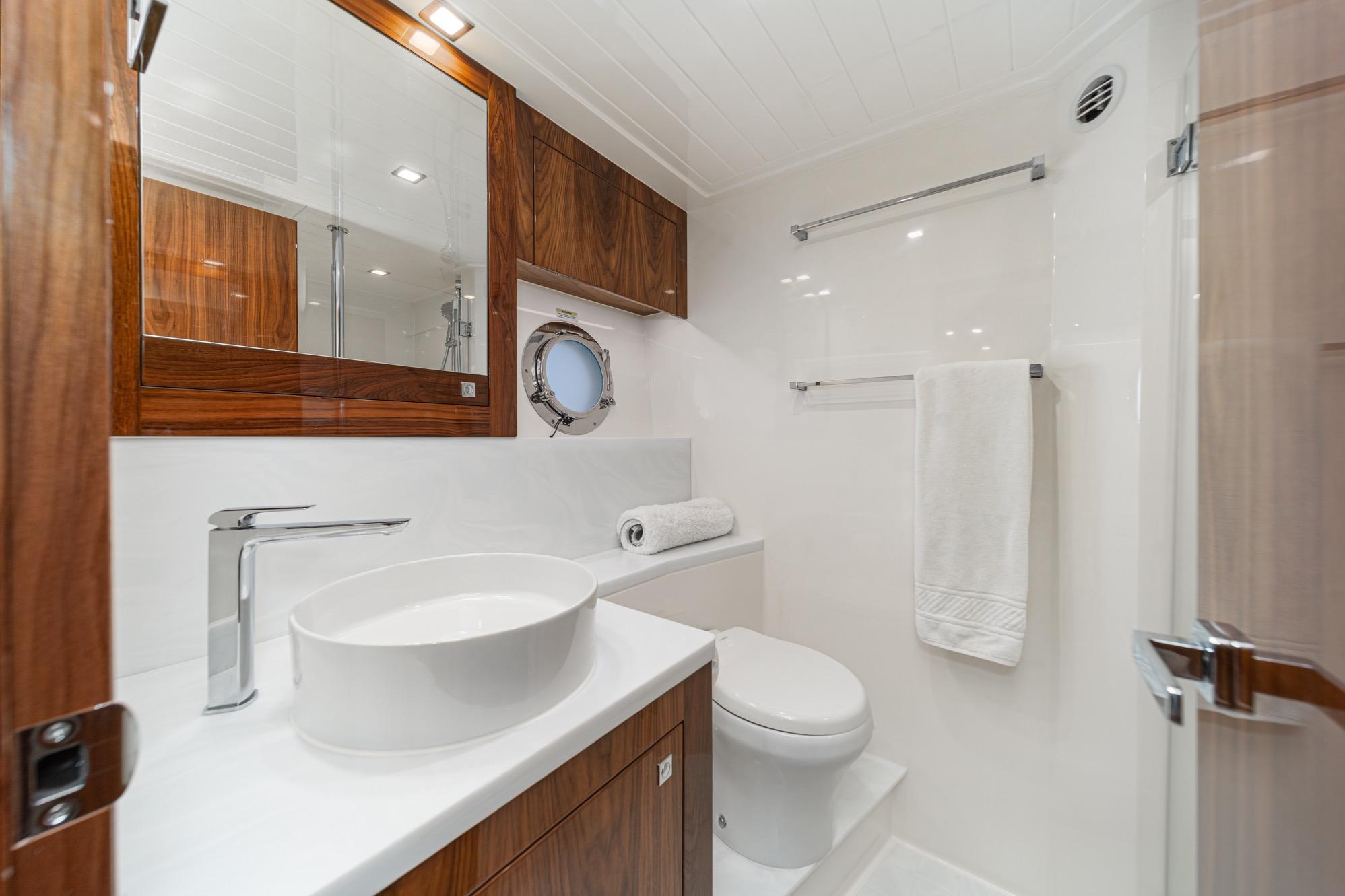 2023 Riviera 5400 Sport Yacht #TBRM54134D-LLC inventory image at Sun Country Marine Group, San Diego Harbor Island