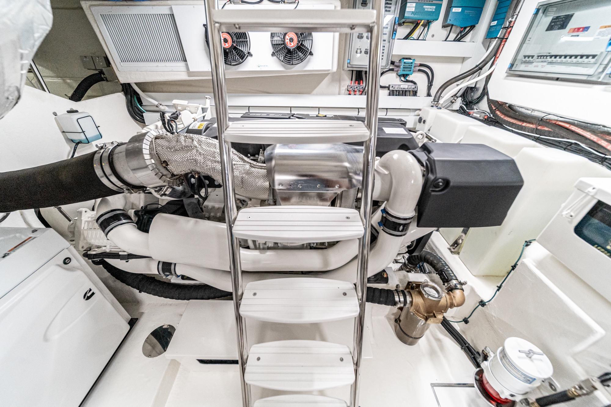 2023 Riviera 5400 Sport Yacht #TBRM54134D-LLC inventory image at Sun Country Marine Group, San Diego Harbor Island