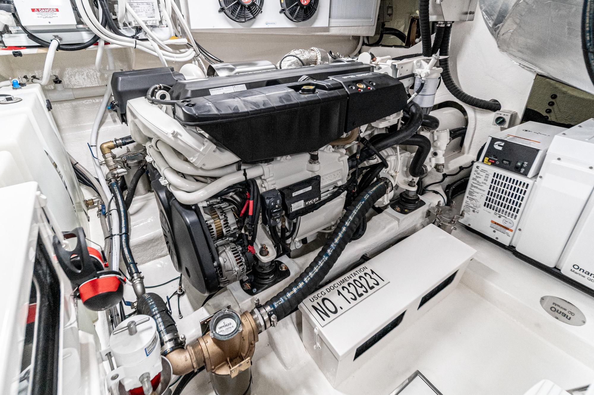 2023 Riviera 5400 Sport Yacht #TBRM54134D-LLC inventory image at Sun Country Marine Group, San Diego Harbor Island