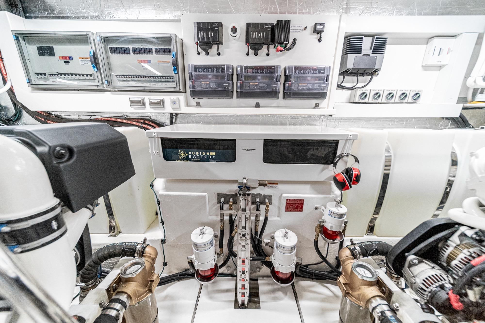 2023 Riviera 5400 Sport Yacht #TBRM54134D-LLC inventory image at Sun Country Marine Group, San Diego Harbor Island