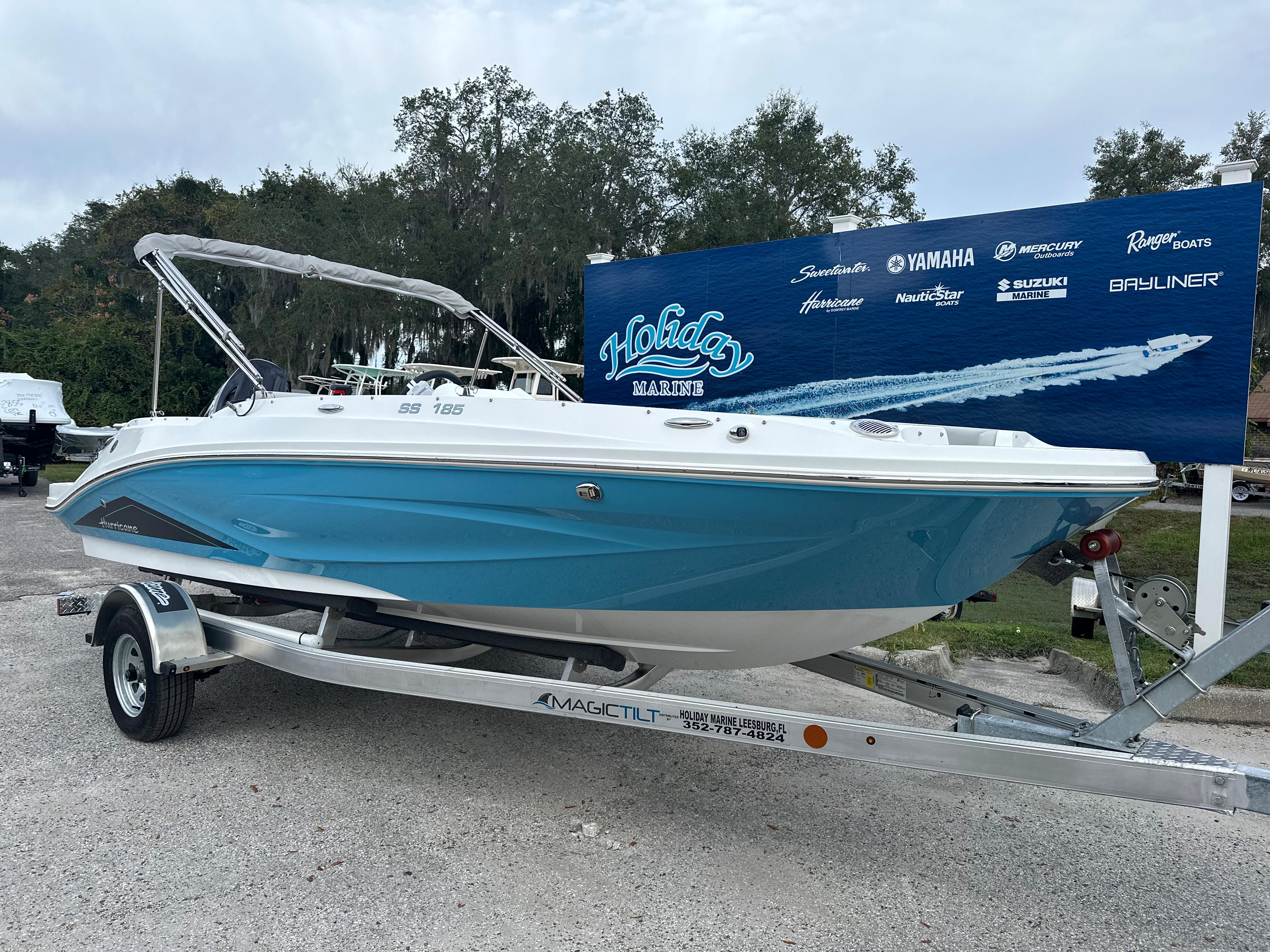 2024 Hurricane SunDeck Sport 185 OB-2