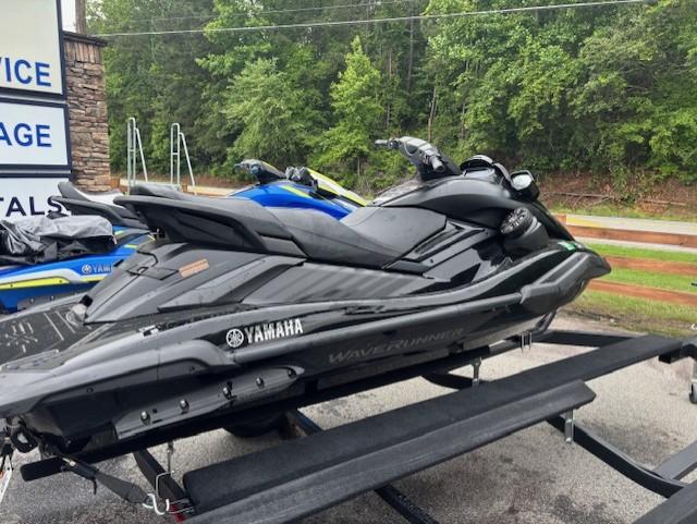 2024 Yamaha WaveRunner FX SVHO jet ski on trailer, parked outdoors.