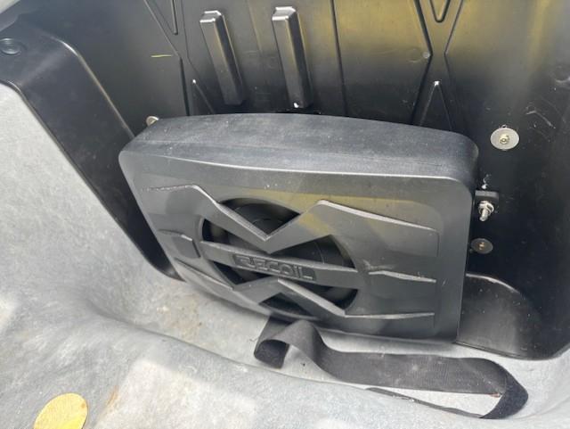 2024 Yamaha WaveRunner FX SVHO storage compartment with a mounted speaker.