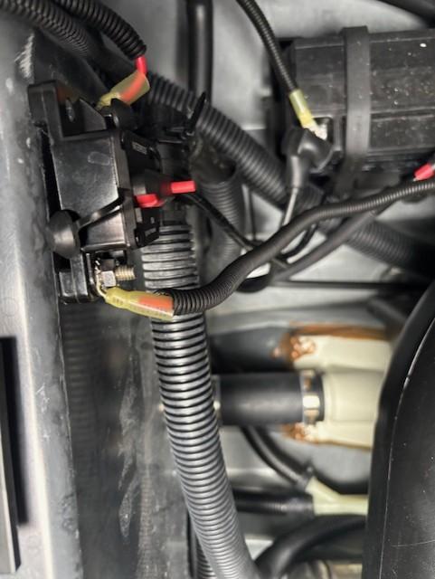 2024 Yamaha WaveRunner FX SVHO engine wiring and components close-up.