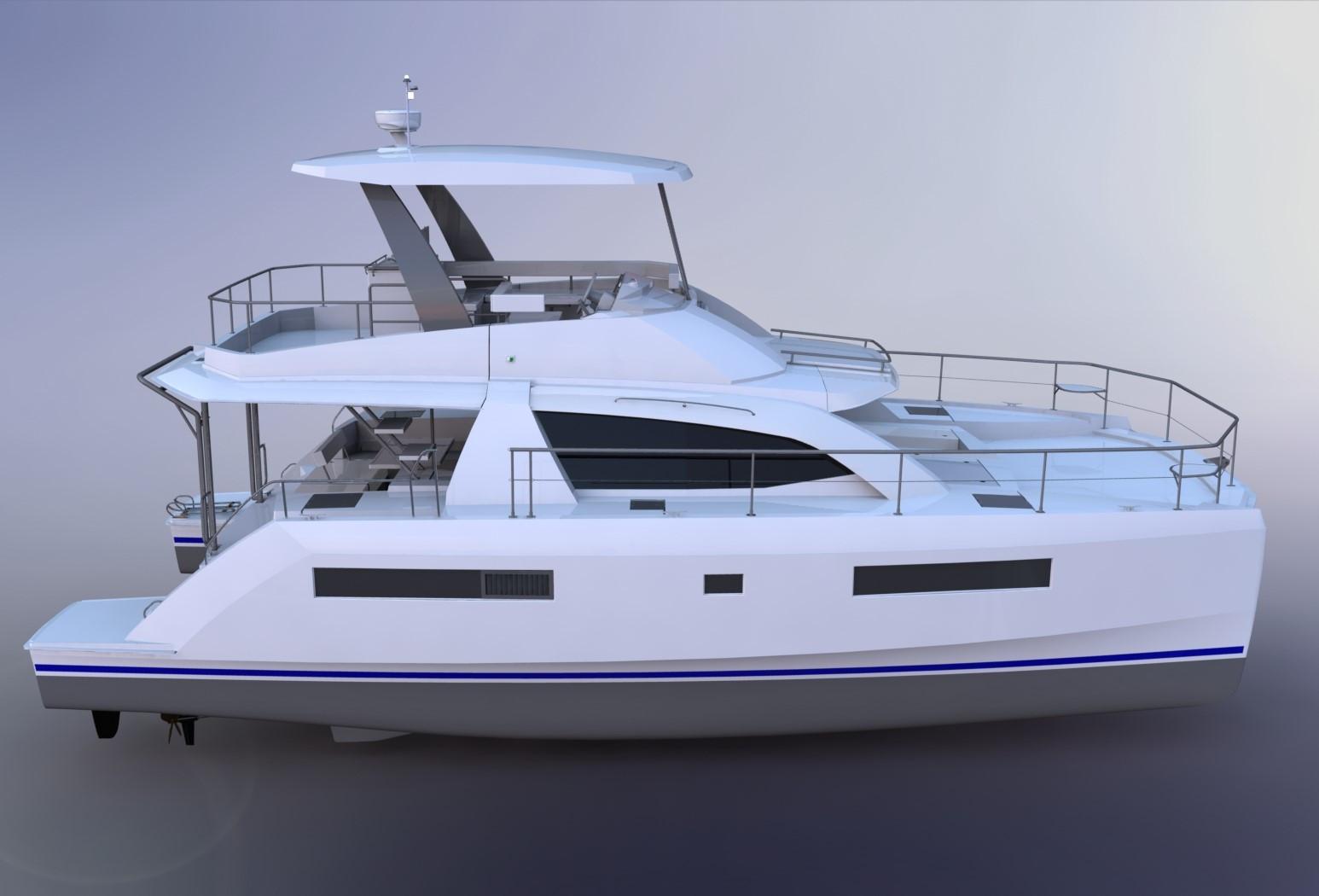 43 foot power catamaran